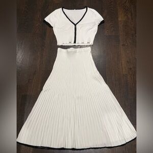 Two piece shirt and skirt set (available individually also)